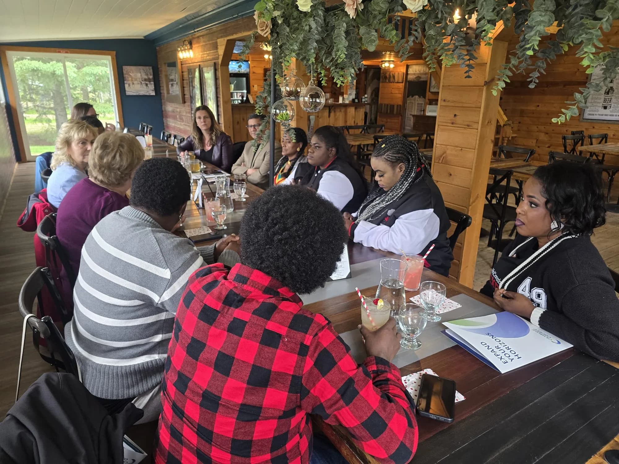 County Tour roundtable, Camrose County